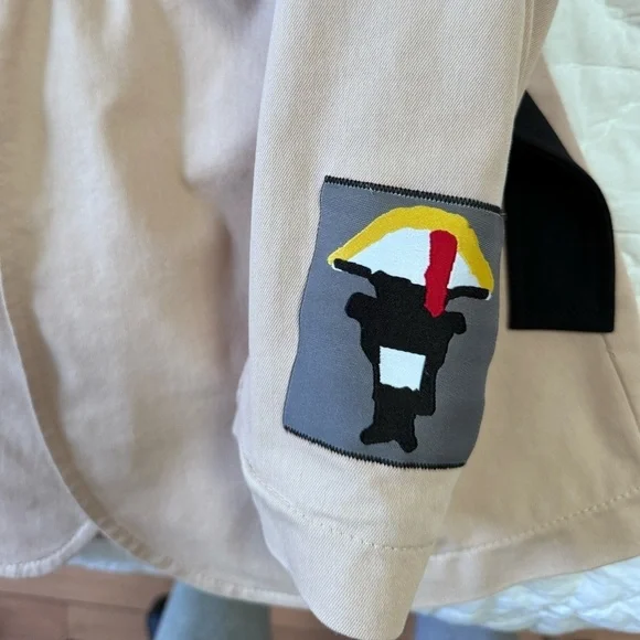 Designer AVTANDIL-73 Beige Jacket in Size Small - Picture 16 of 16